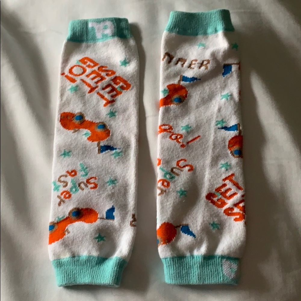 NWOT Race car baby leggings